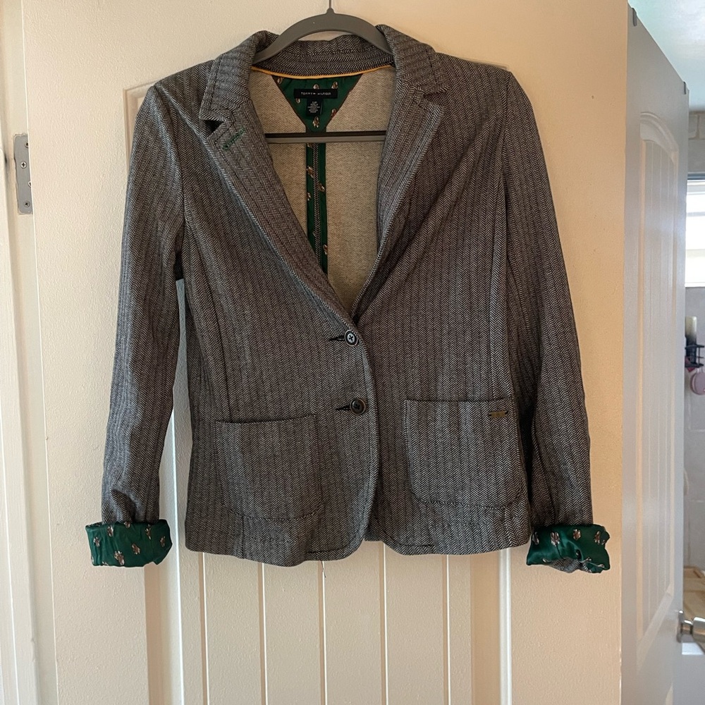 NWT Tommy Hilfiger houndstooth cardigan